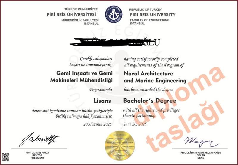 Diploma örneği 13